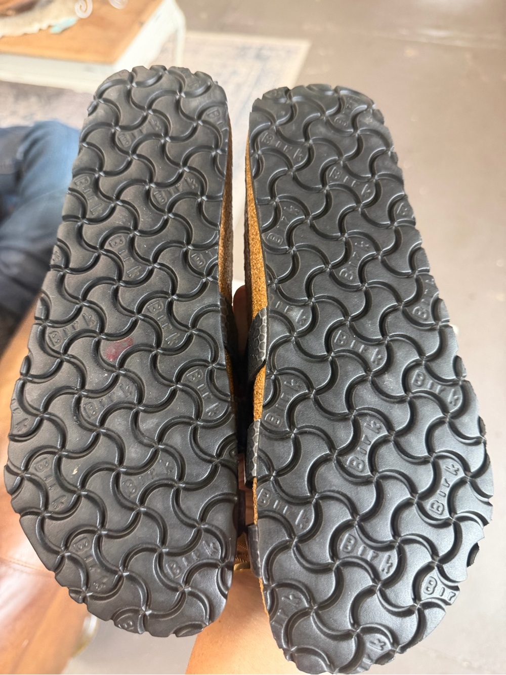 Birkenstock Women's Triple-Strap Sandals - Metallic Black - Picture 3 of 4